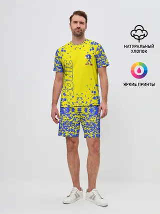 Мужской костюм с шортами / Sonic.