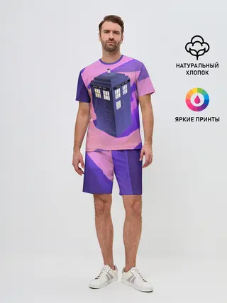 Мужской костюм с шортами / ТАРДИС