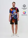 Мужской костюм с шортами / SONIC