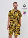 Мужской костюм с шортами / PUBG