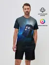 Мужской костюм с шортами / ТАРДИС