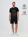 Мужской костюм с шортами / Пантера