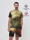 Мужской костюм с шортами / НЕОНОВЫЕ ЗВЕЗДЫ