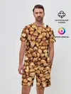 Мужской костюм с шортами / Гречка