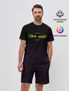 Мужской костюм с шортами / Коронавирус