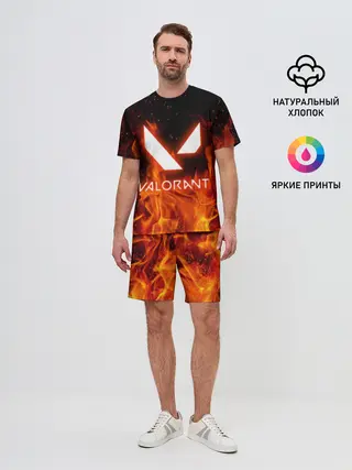 Мужской костюм с шортами / VALORANT