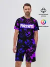 Мужской костюм с шортами / FORTNITE MARSHMELLO