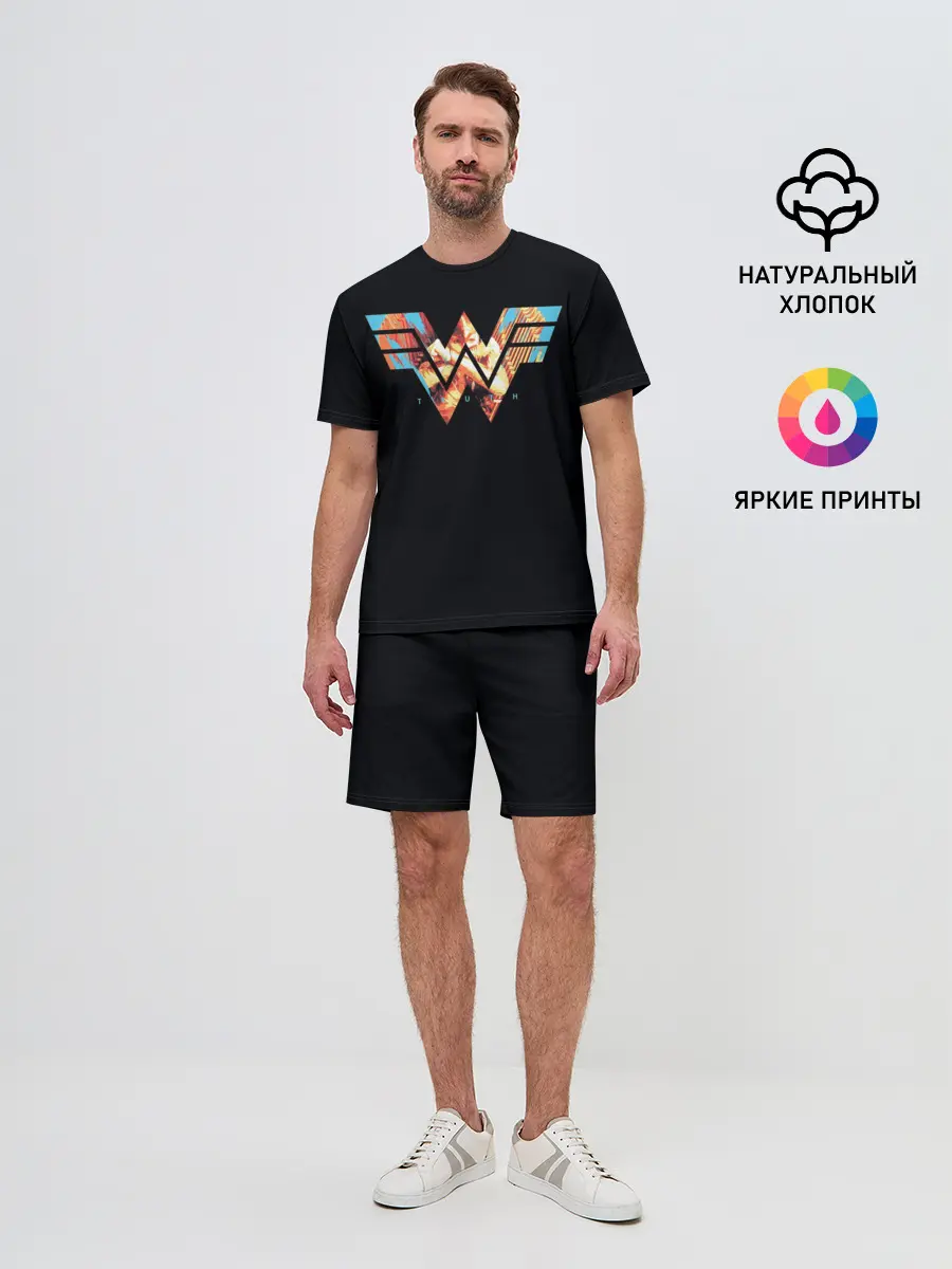 Мужской костюм с шортами / Wonder Woman