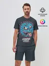 Мужской костюм с шортами / 2019-nCoV Коронавирус