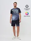 Мужской костюм с шортами / 2020-nCoV Коронавирус