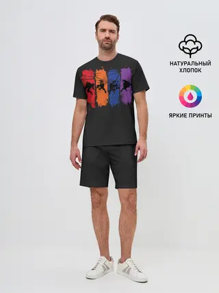 Мужской костюм с шортами / Черепашки ниндзя
