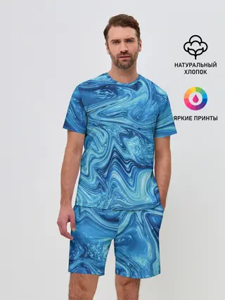 Мужской костюм с шортами / Водоворот