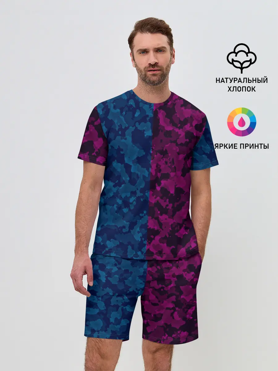 Мужской костюм с шортами / МИЛИТАРИ