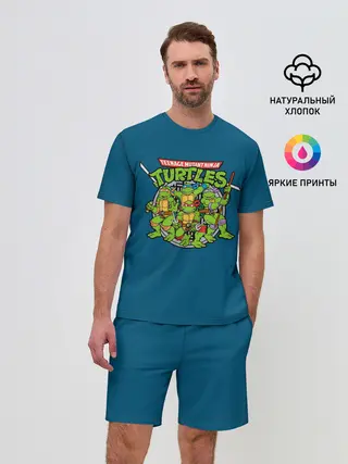 Мужской костюм с шортами / Черепашки - ниндзя