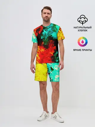 Мужской костюм с шортами / БИТВА ОГНЕЙ