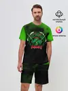 Мужской костюм с шортами / TMNT Рафаэль