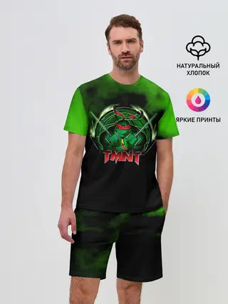 Мужской костюм с шортами / TMNT Рафаэль
