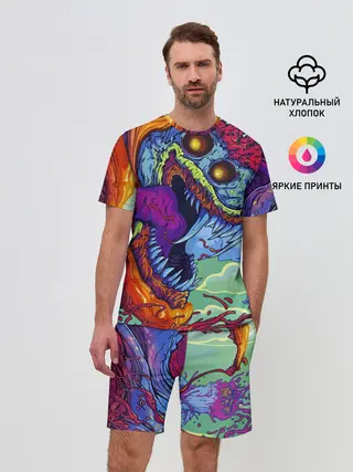 Мужской костюм с шортами / CS GO HYPERBEAST | КС ГО ХАЙПЕРБИСТ