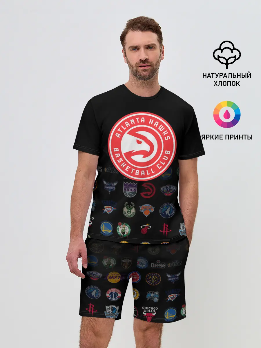 Мужской костюм с шортами / Atlanta Hawks