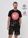 Мужской костюм с шортами / Atlanta Hawks