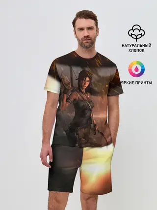 Мужской костюм с шортами / TOMB RAIDER