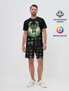 Мужской костюм с шортами / Milwaukee Bucks