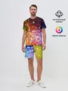Мужской костюм с шортами / Боке