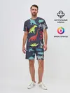 Мужской костюм с шортами / Динозавры