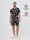 Мужской костюм с шортами / NBA PATTERN