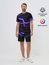 Мужской костюм с шортами / УДАР МОЛНИИ