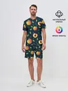 Мужской костюм с шортами / Фруктовый арт