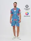 Мужской костюм с шортами / Пиратский арт