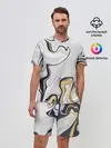 Мужской костюм с шортами / Абстракция