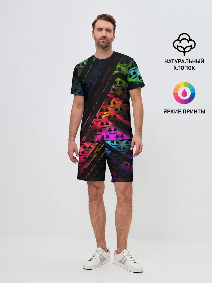 Мужской костюм с шортами / MARSMELLO GRADIENT