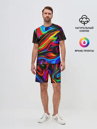 Мужской костюм с шортами / ABSTRACT