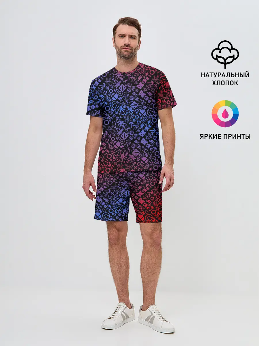 Мужской костюм с шортами / Игровые бренды