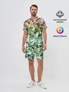Мужской костюм с шортами / Граффити