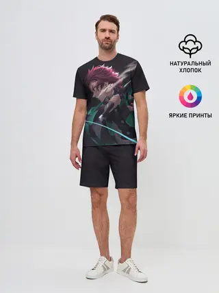 Мужской костюм с шортами / Рассекая ночь