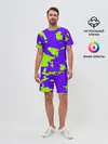 Мужской костюм с шортами / тeкстура