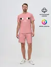 Мужской костюм с шортами / Minecraft Pig