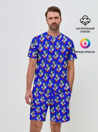 Мужской костюм с шортами / SONIC
