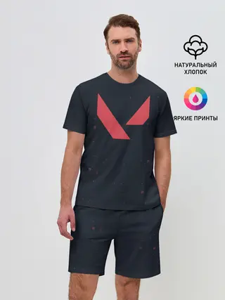 Мужской костюм с шортами / Valorant