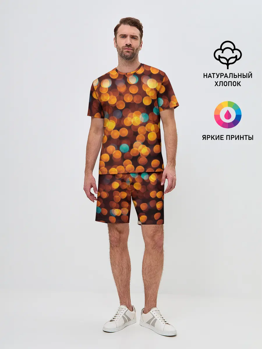 Мужской костюм с шортами / Боке