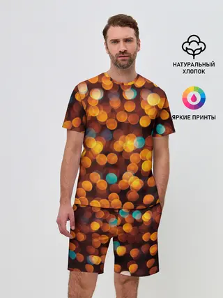 Мужской костюм с шортами / Боке