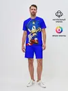 Мужской костюм с шортами / SONIC