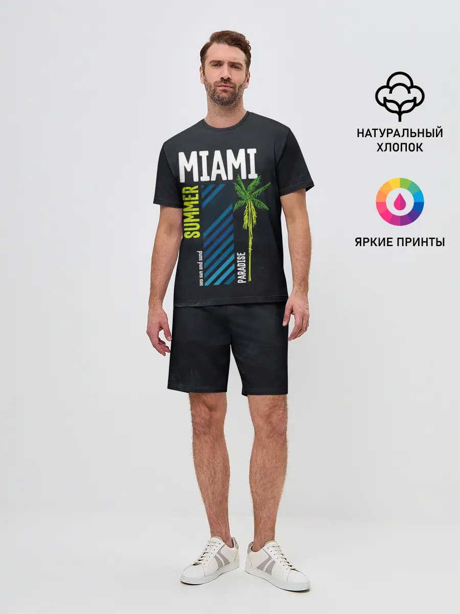 Мужской костюм с шортами / Summer Miami