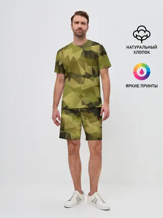 Мужской костюм с шортами / СОВРЕМЕННЫЙ КАМУФЛЯЖ
