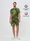 Мужской костюм с шортами / КАМУФЛЯЖ BROWN