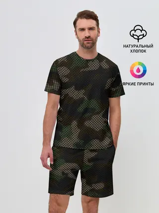 Мужской костюм с шортами / КАМУФЛЯЖ