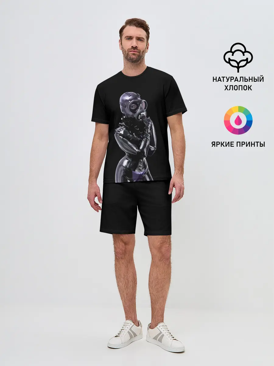 Мужской костюм с шортами / Black